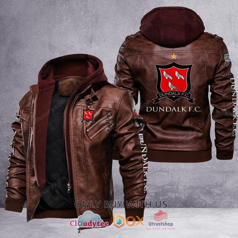 dundalk f c leather jacket 2 81814