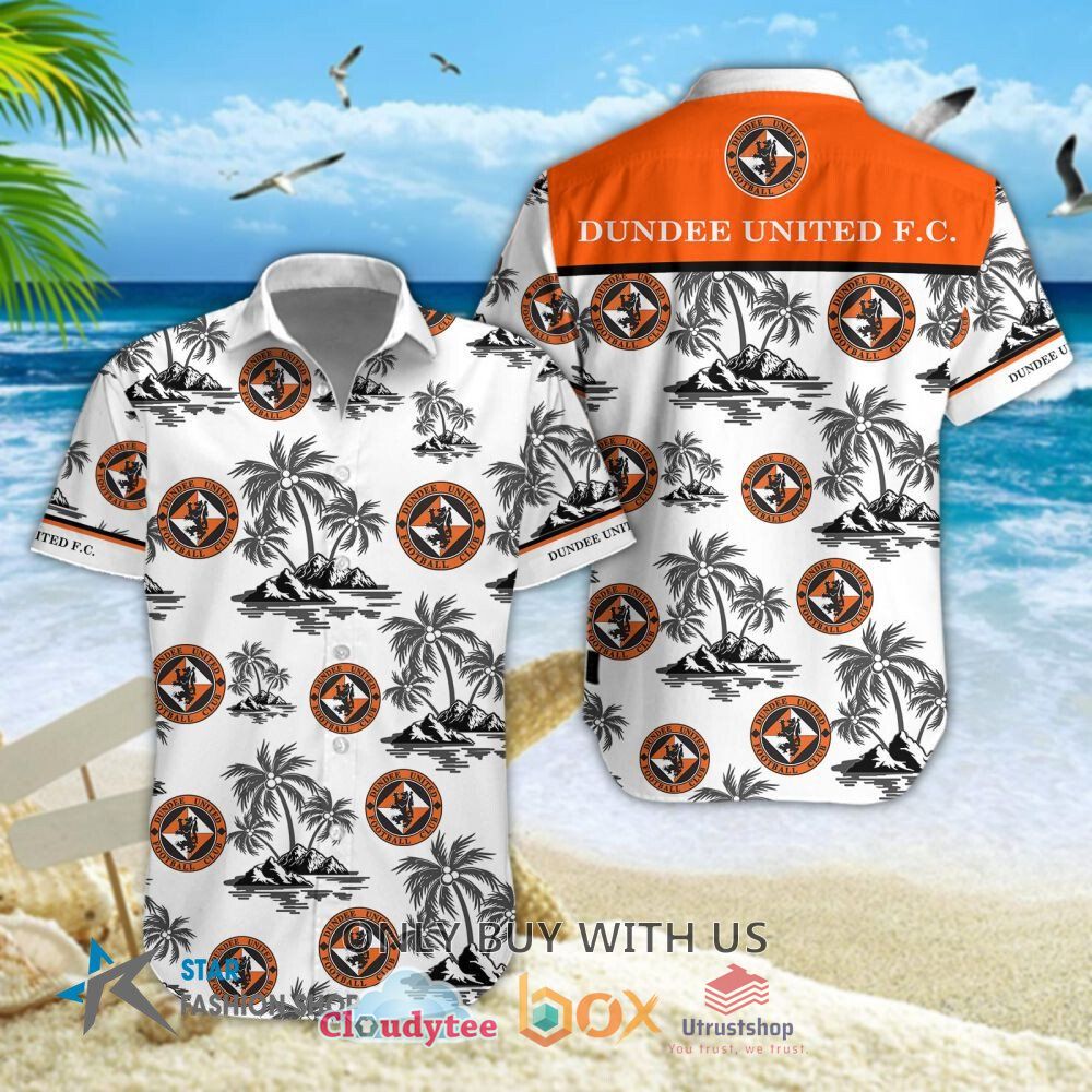 dundee united f c short sleeve hawaiian shirt short 1 76899