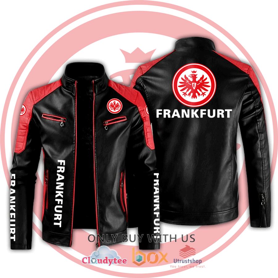 eintracht frankfurt block leather jacket 1 42231