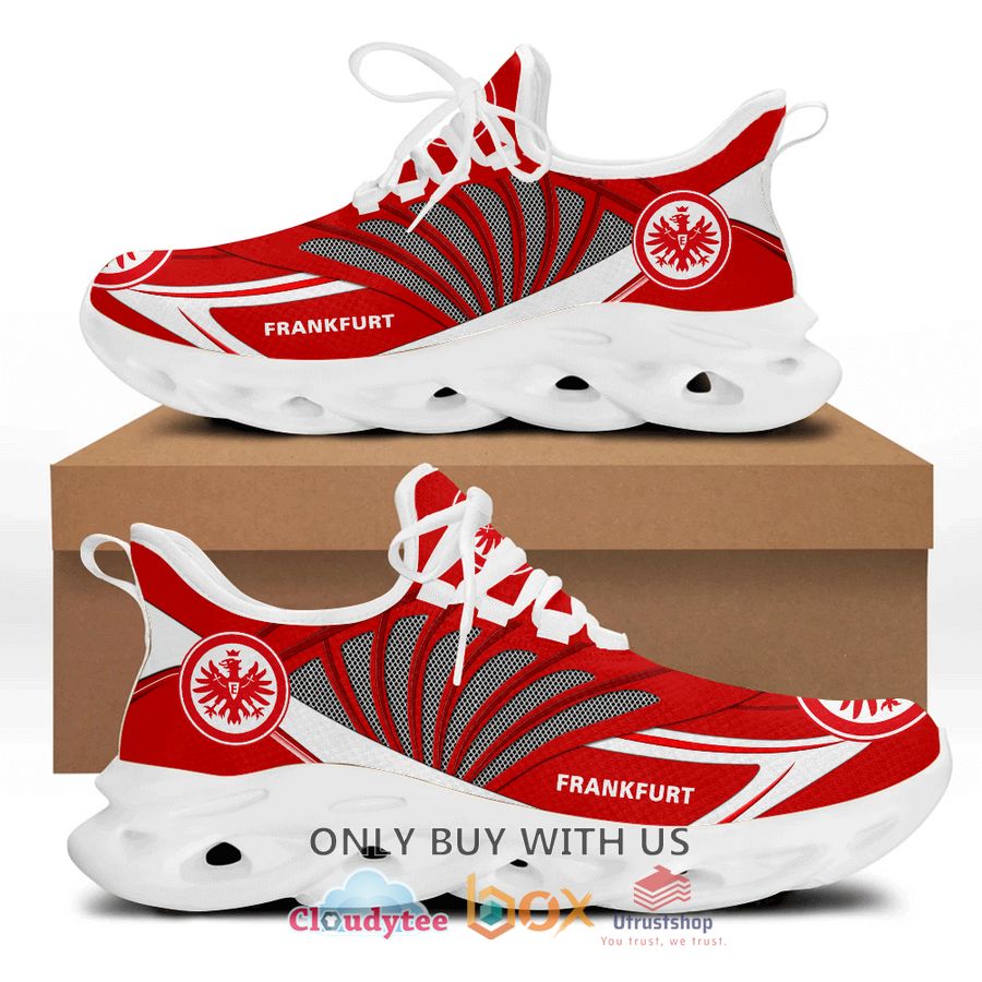 eintracht frankfurt fc red clunky max soul shoes 2 90502