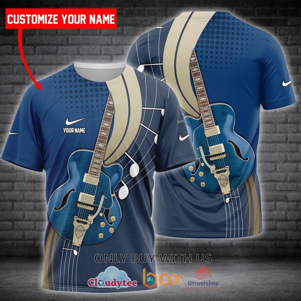 electric guitar custom name blue 3d t shirt 1 67581