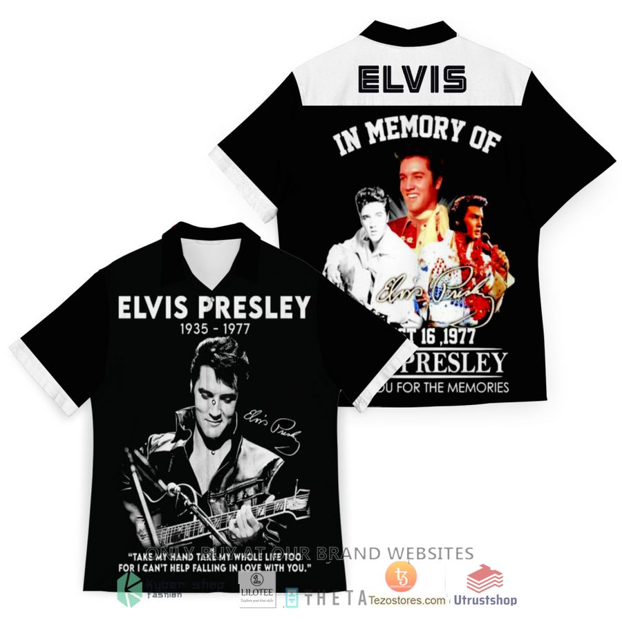 elvis presley 1935 1977 casual hawaiian shirt 1 1178