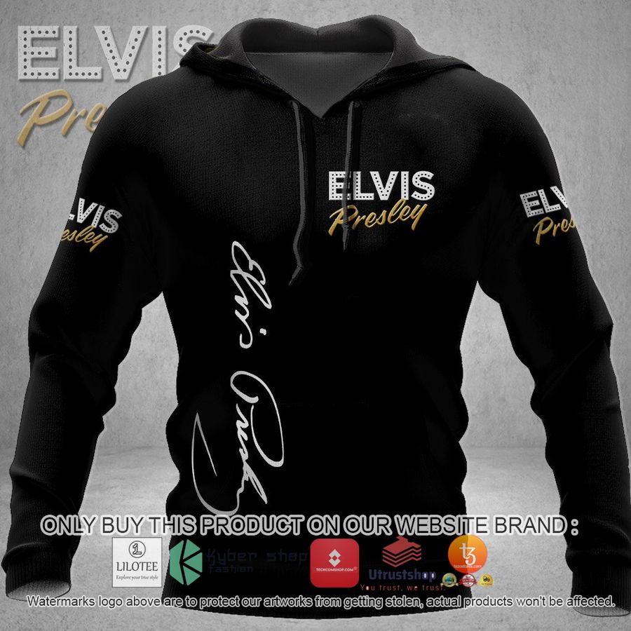 elvis presley black 3d shirt hoodie 1 30294