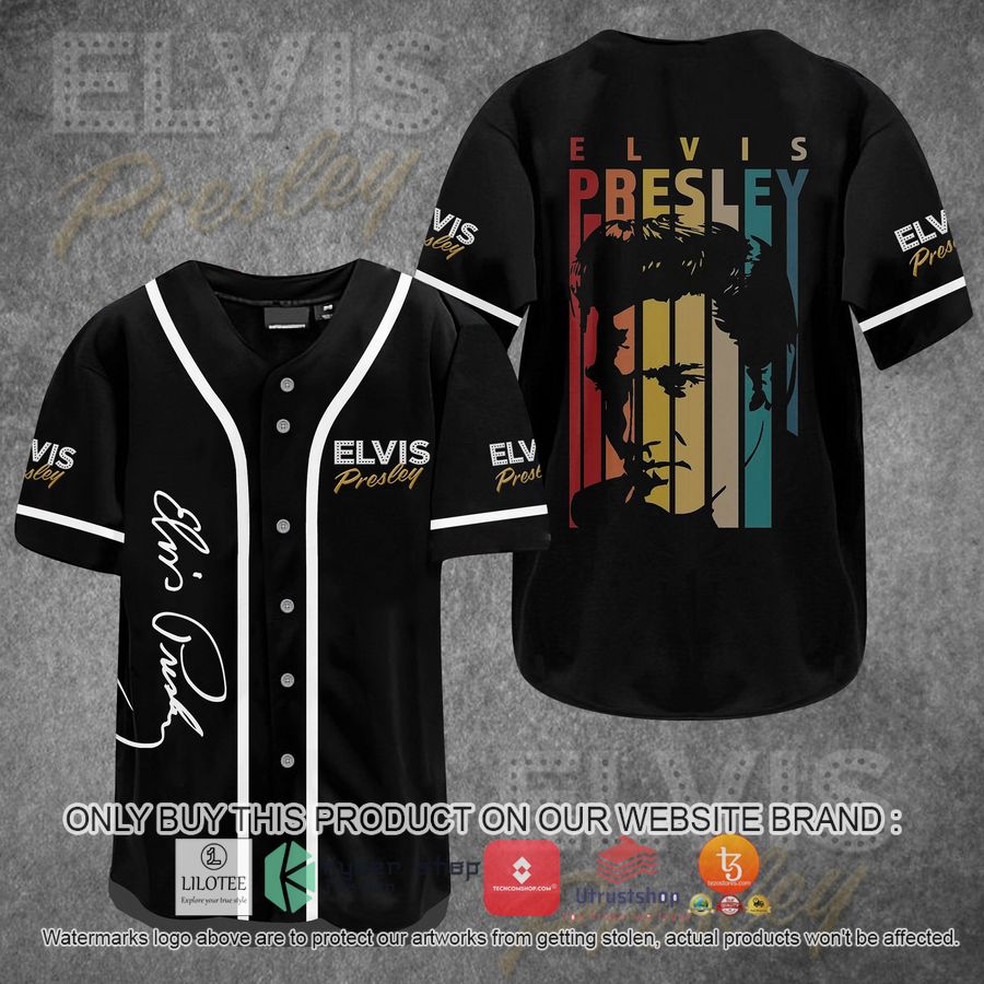 elvis presley colors baseball shirt 1 81679