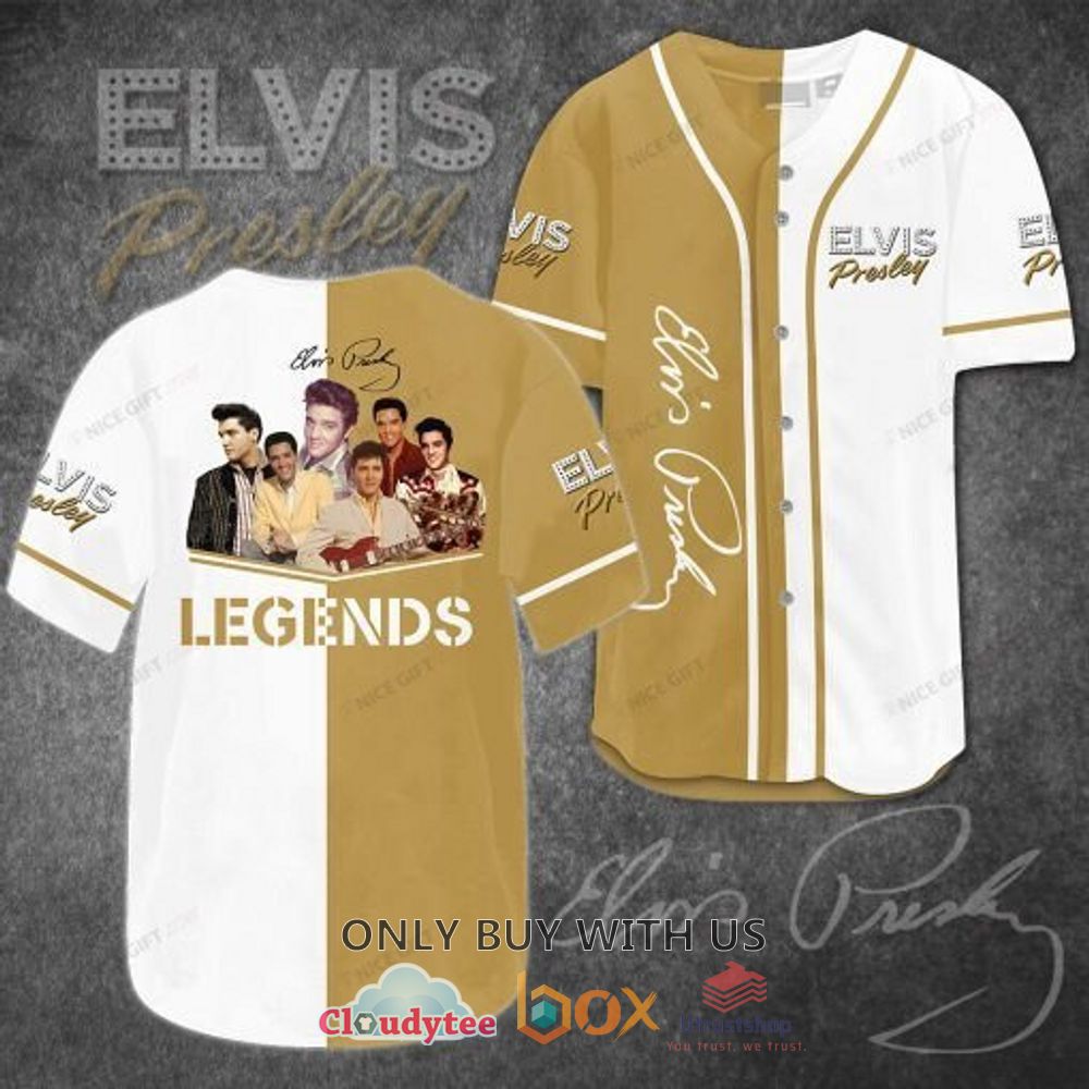 elvis presley legends baseball jersey shirt 1 73879
