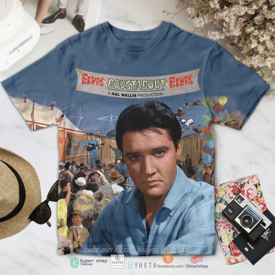 elvis presley roustabout 3d all over t shirt 1 32911