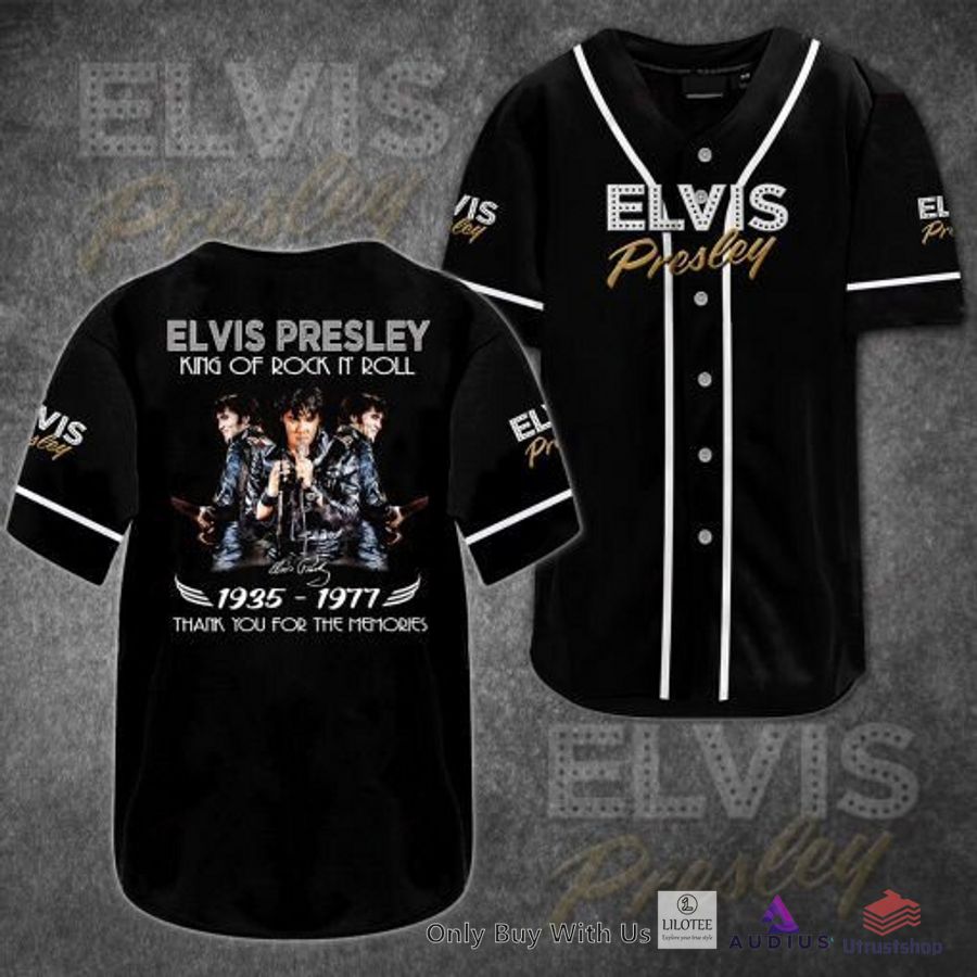 elvis presley thank you for the memories baseball jersey 1 15151