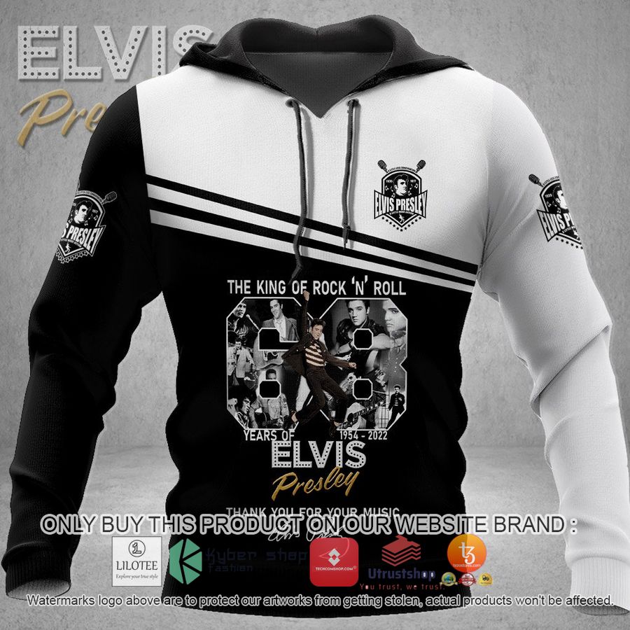 elvis presley the king of rock n roll 3d shirt hoodie 1 85584