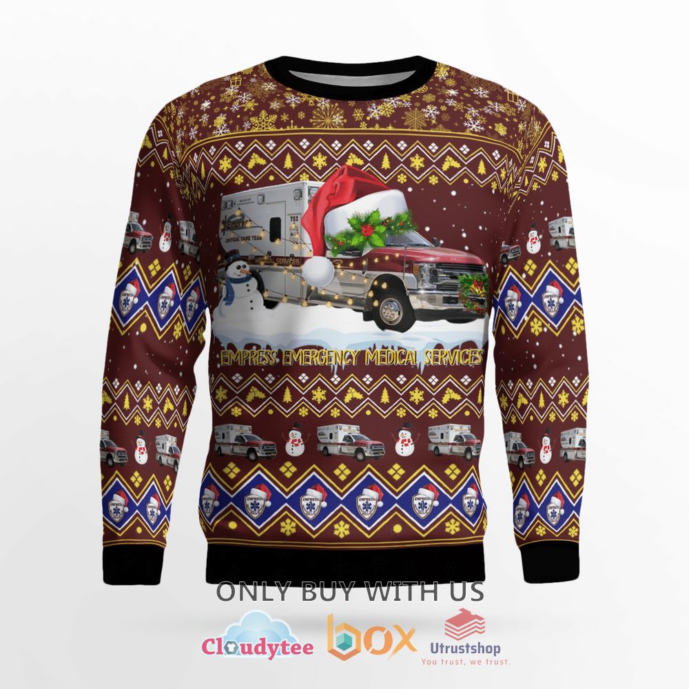 empress emergency medical services christmas sweater 2 49862