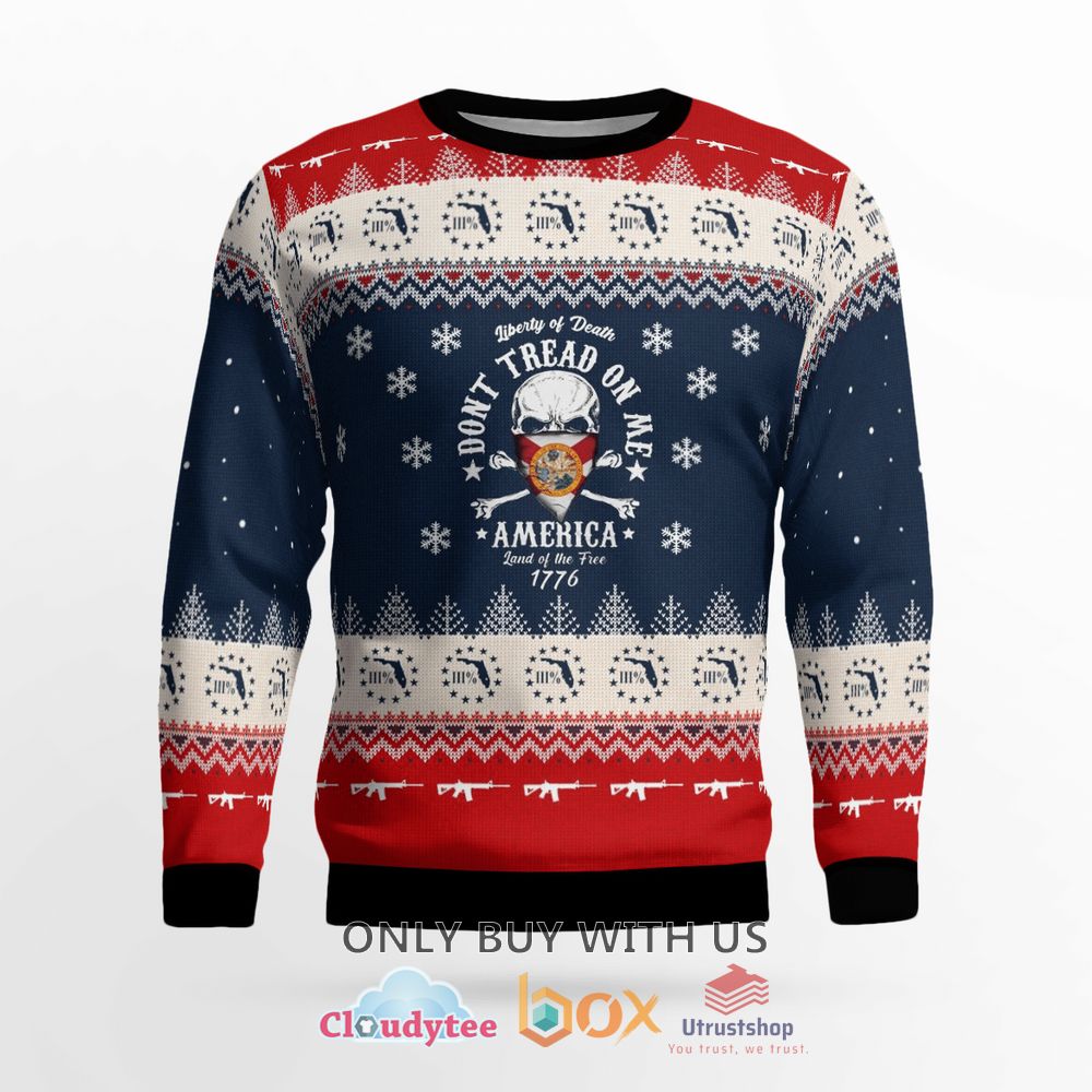 florida three percenter christmas sweater 2 58377