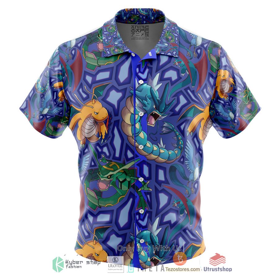 flying type pokemon short sleeve hawaiian shirt 2 16342