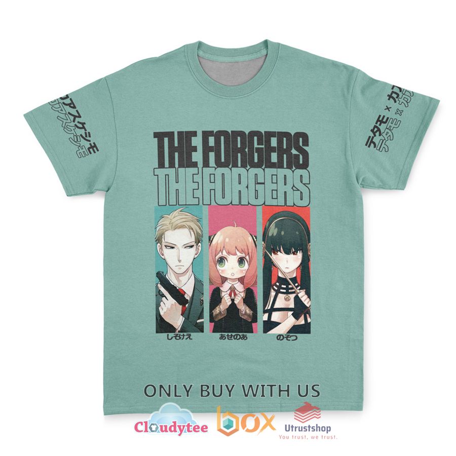forgers spy x family anime t shirt 1 26745
