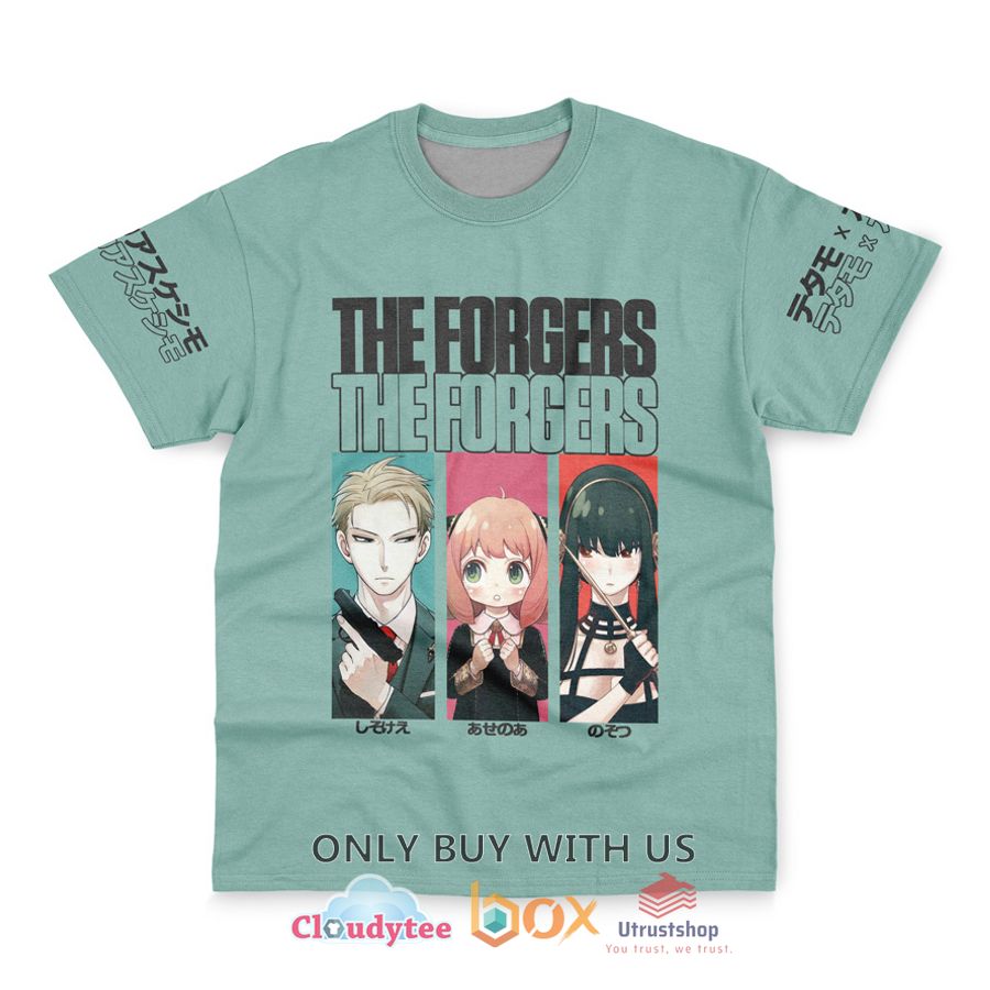 forgers spy x family anime t shirt 2 26115