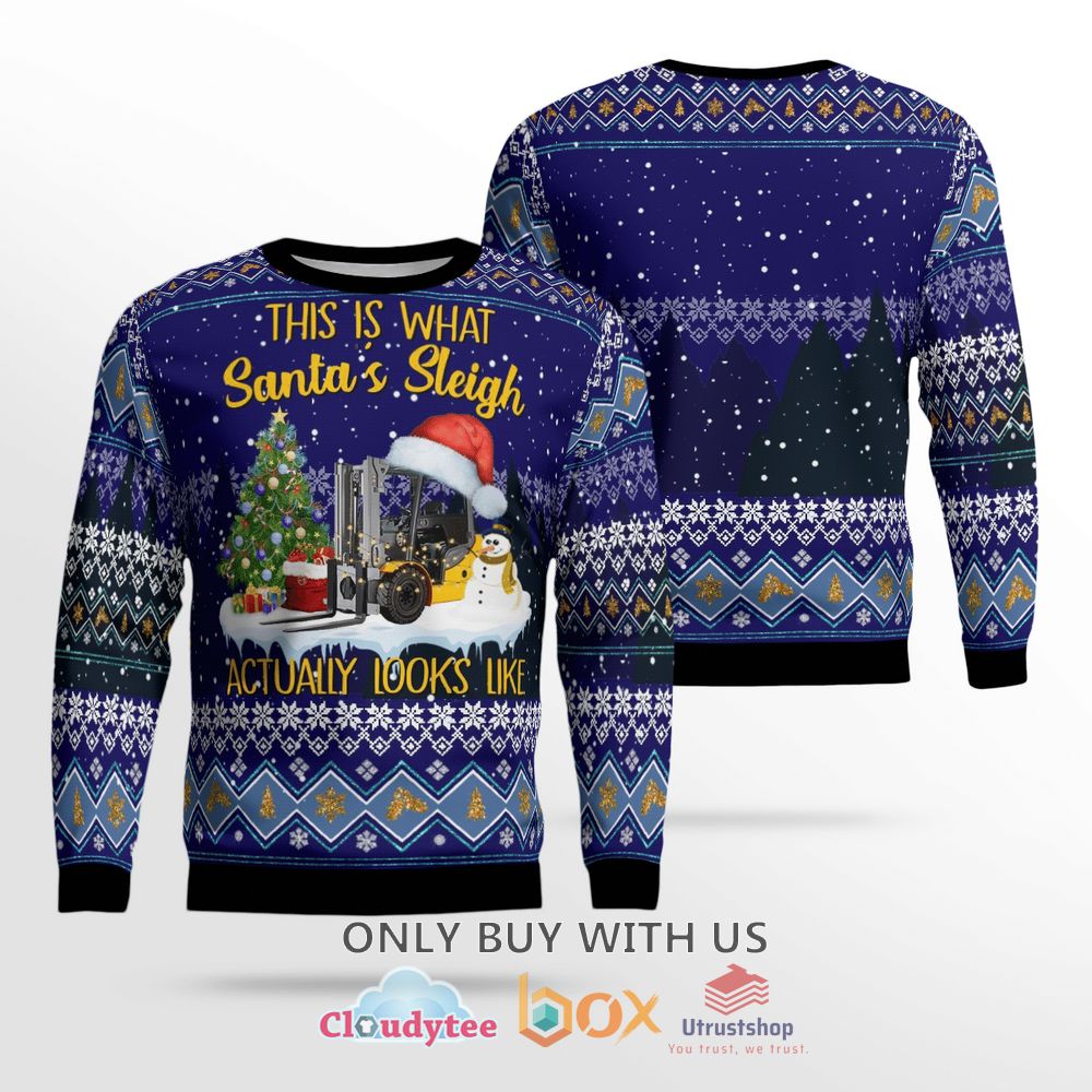 forklift christmas sweater 1 74064