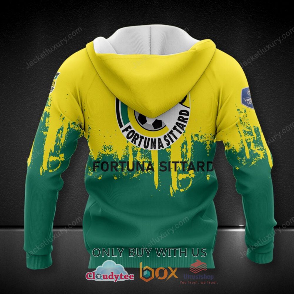 fortuna sittard green yellow 3d hoodie shirt 2 45950