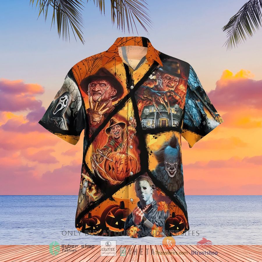 freddy krueger sweet dream casual hawaiian shirt 1 62415