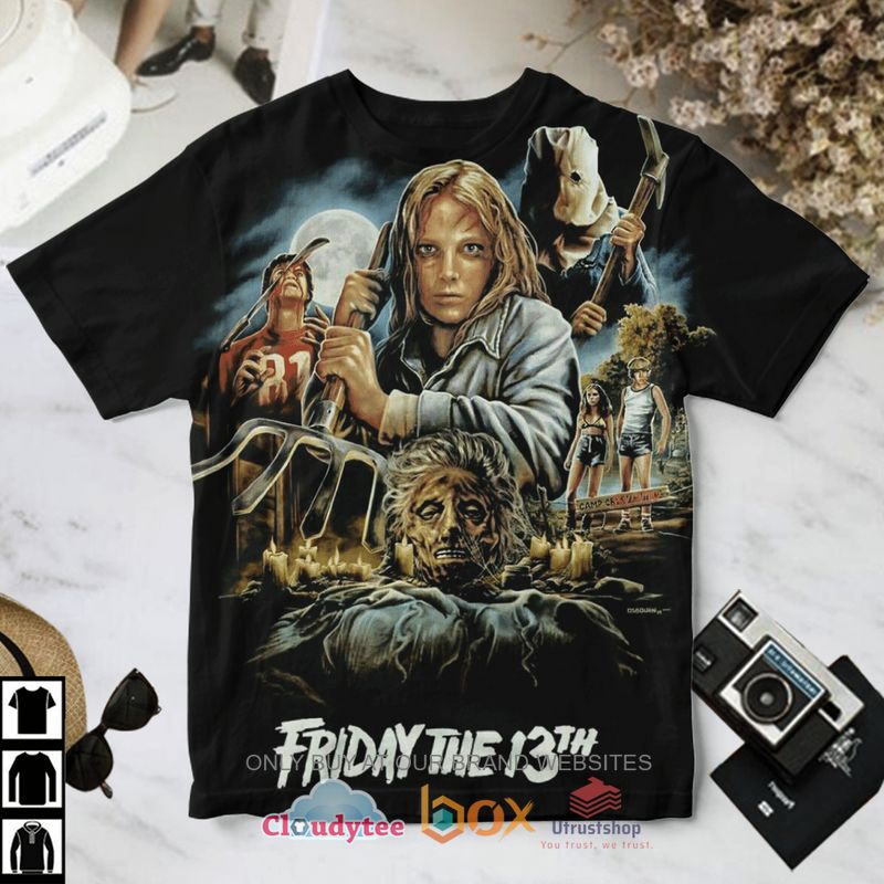friday the 13th horror movie t shirt 1 88589