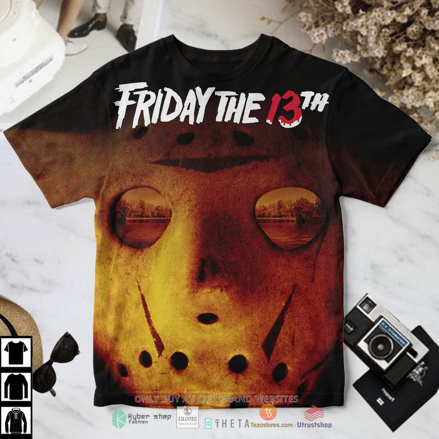 friday the 13th jason voorhees face t shirt 1 39243