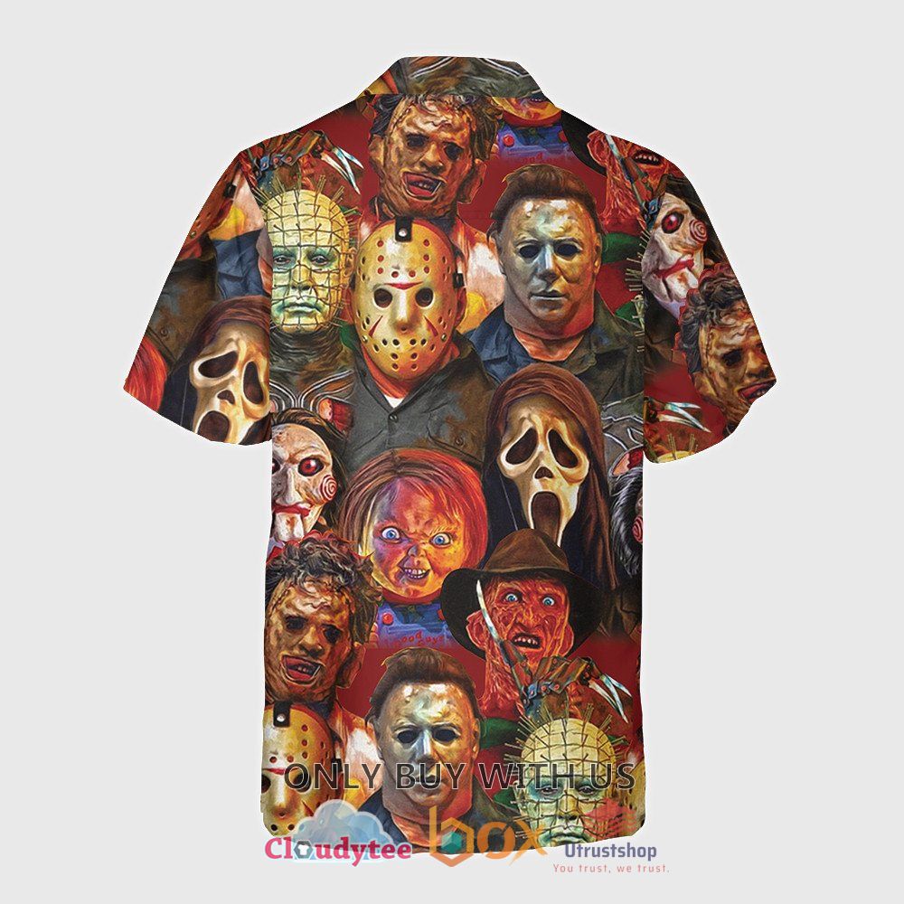 friends halloween horror movies hawaiian shirt 2 27556
