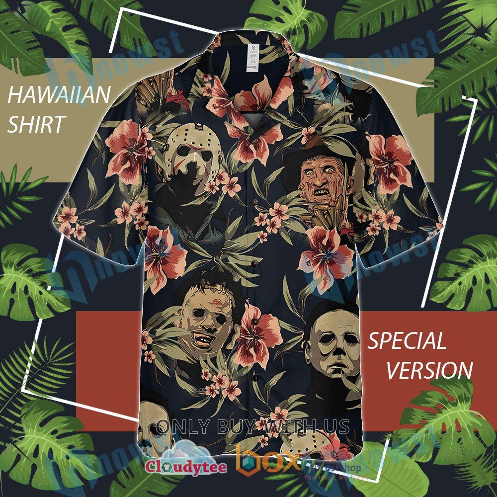 friends halloween movie horror hawaiian shirt 1 46179