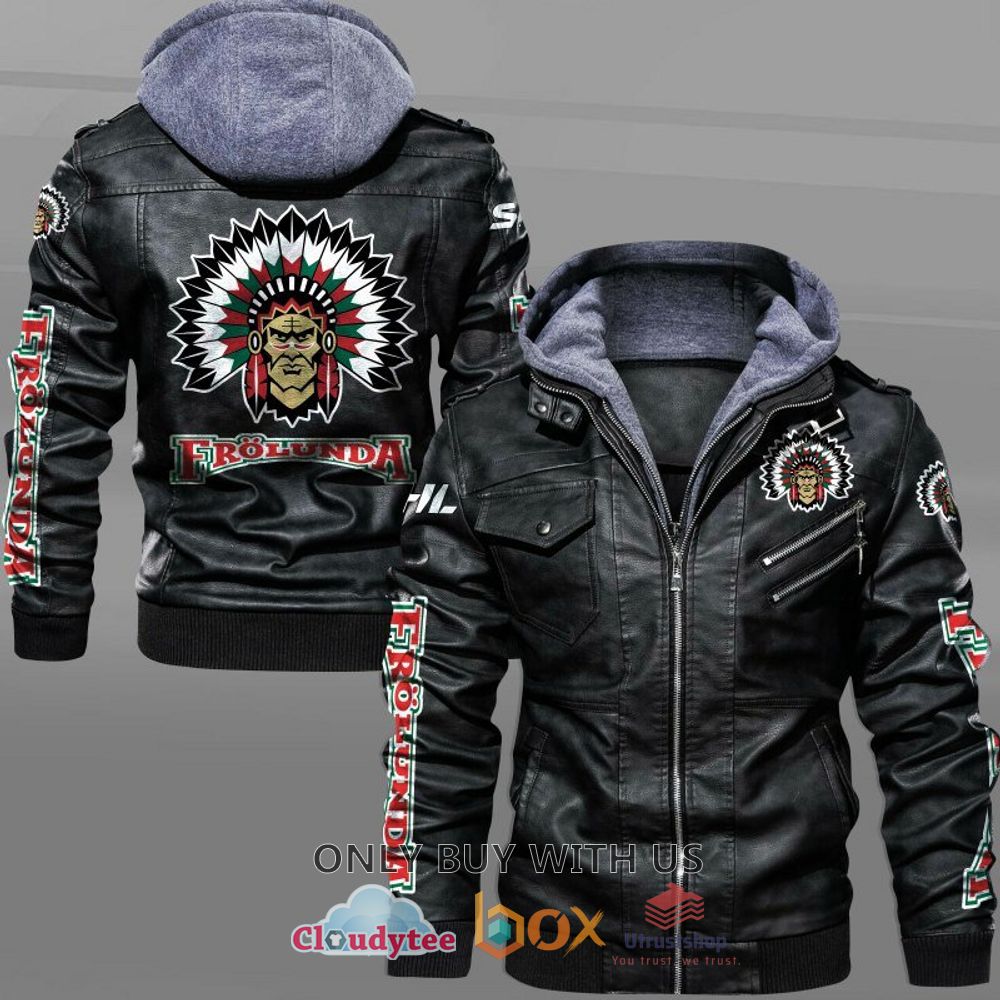frolunda hc shl leather jacket 1 8554