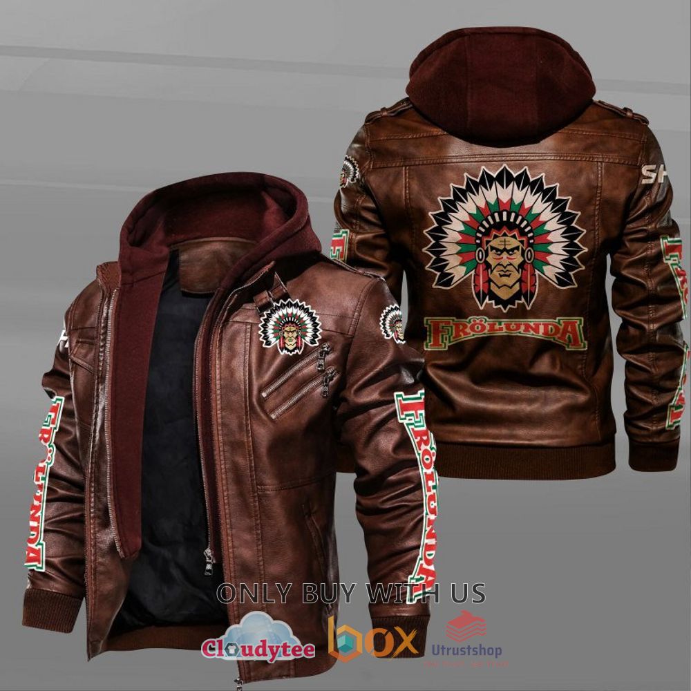 frolunda hc shl leather jacket 2 87244