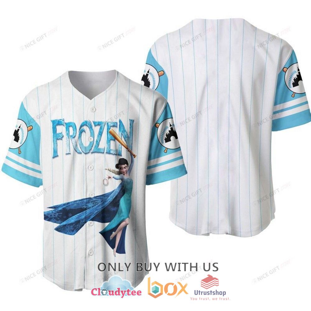 frozen elsa baseball jersey shirt 1 55366
