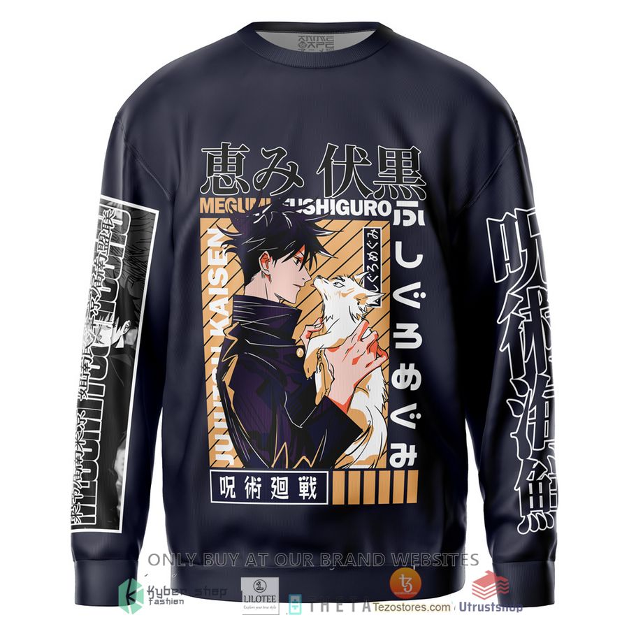 fushiguro megumi jujutsu kaisen slayer streetwear sweatshirt 2 93452