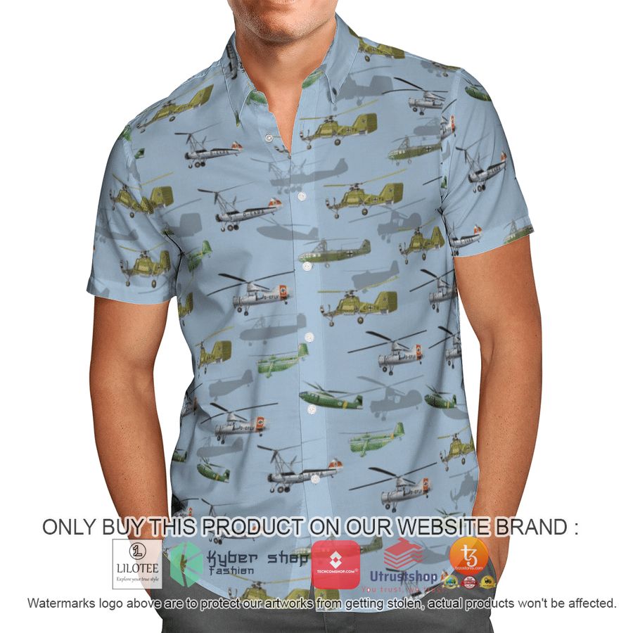 german helicopter world war 2 hawaiian shirt beach shorts 1 71372