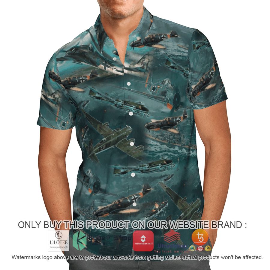german world war 2 green hawaiian shirt 1 14255