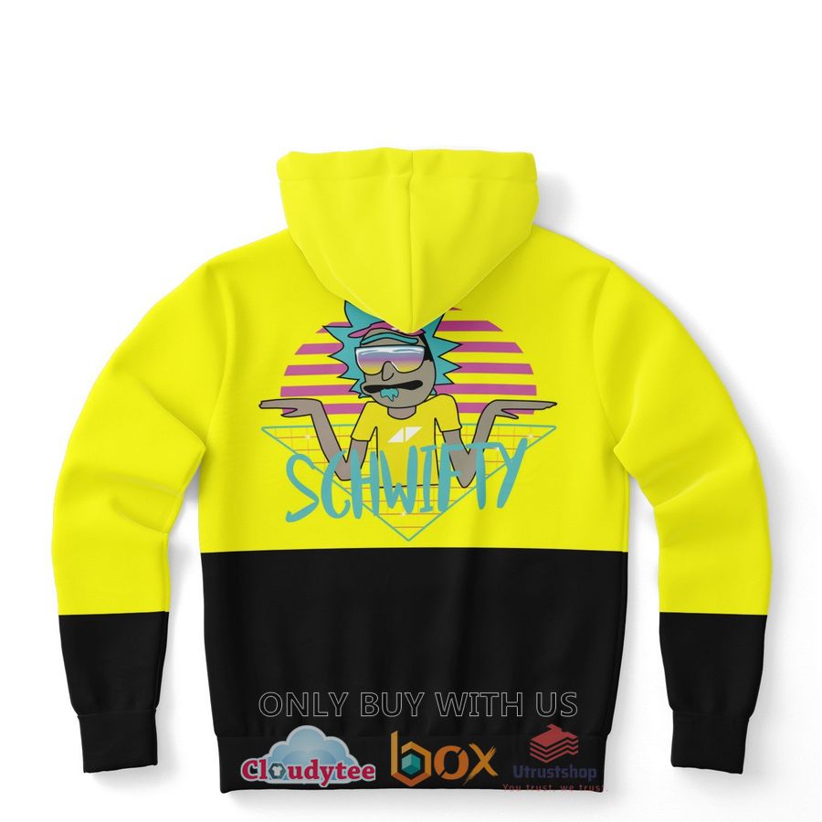 get schwifty rick feat avicii 3d hoodie 2 9836
