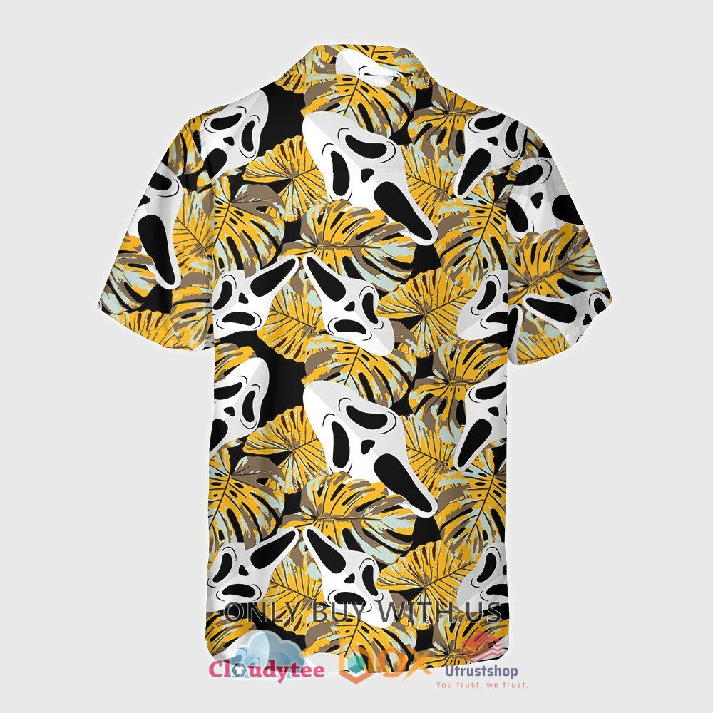 ghostface leaves hawaiian shirt 2 9968