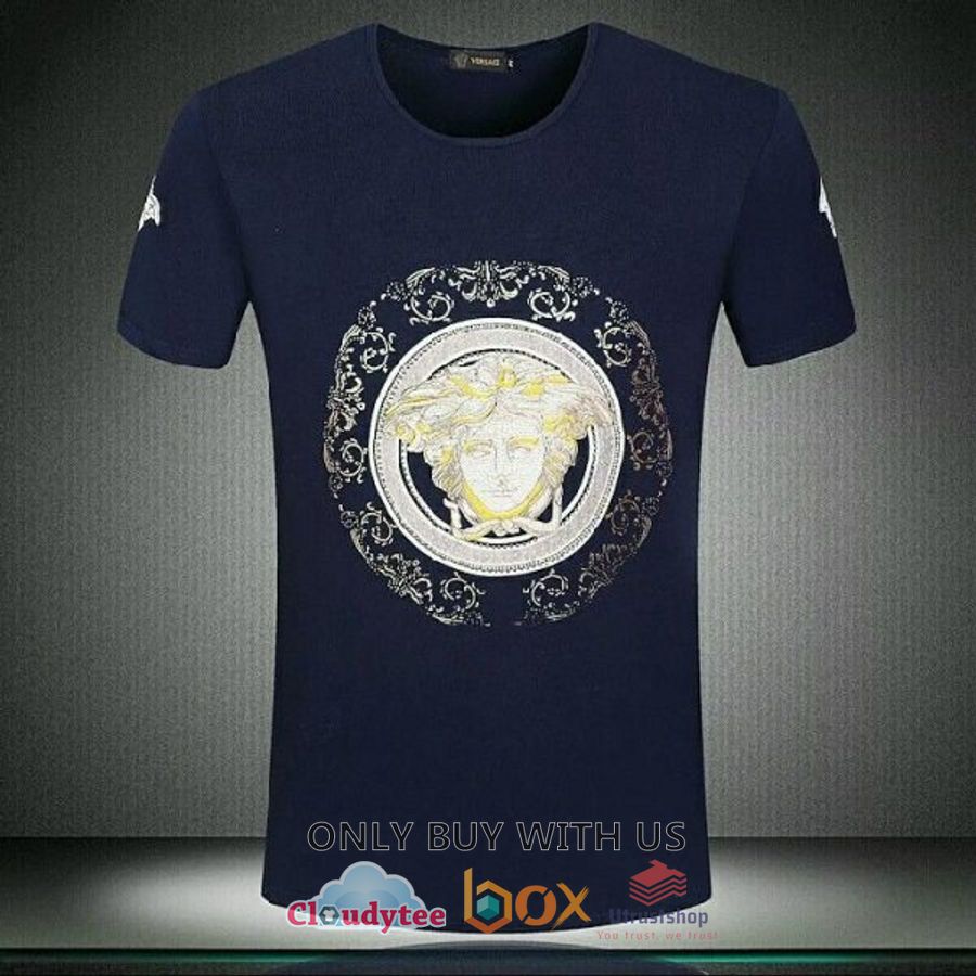 gianni versace s r l navy 3d t shirt 1 56005