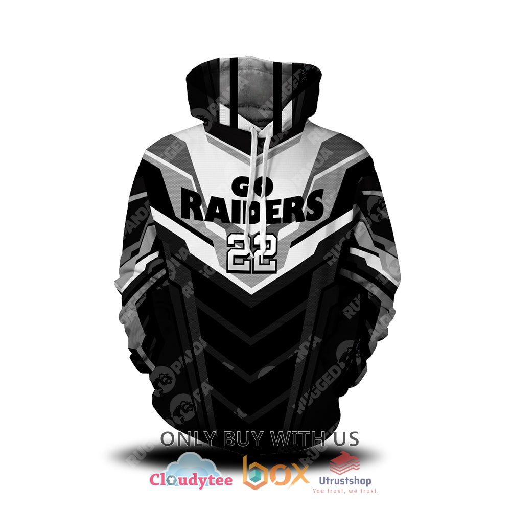 go raiders football personalized 3d hoodie 2 66470
