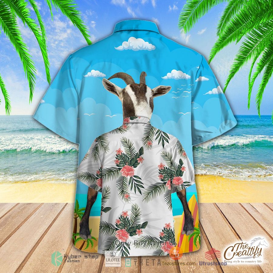 goat summer vibes hawaiian shirt 2 6534