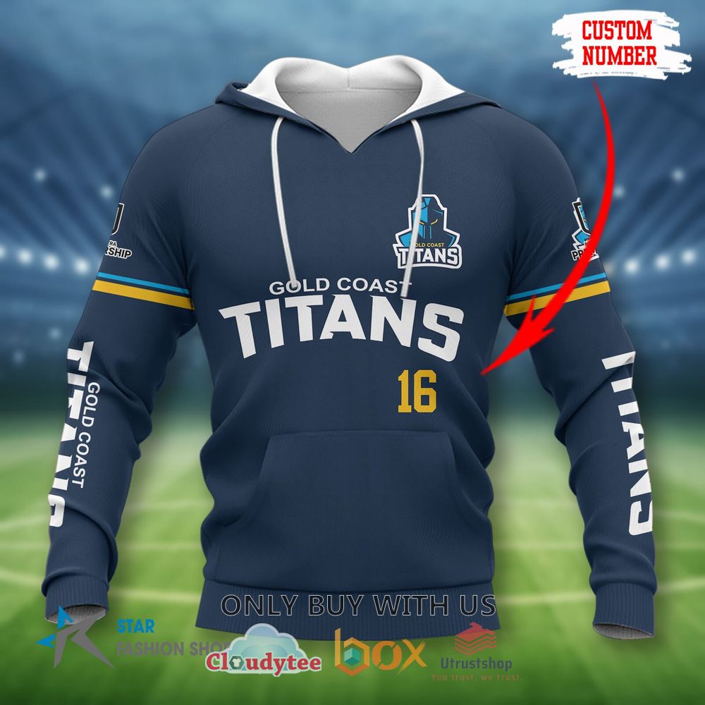 gold coast titans personalized 3d hoodie shirt 2 90098