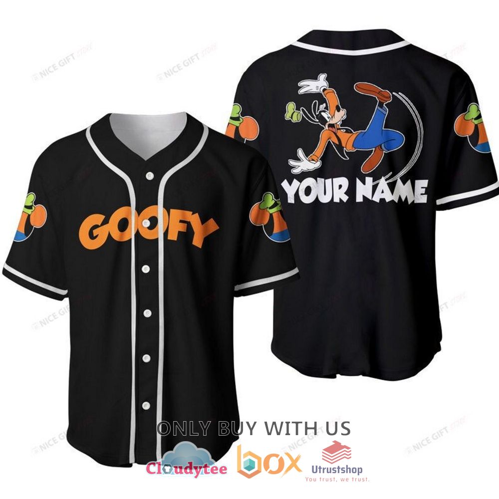 goofy cute custom name baseball jersey shirt 1 3181
