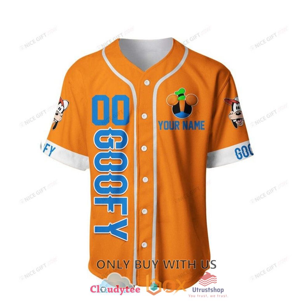 goofy disney personalized baseball jersey shirt 2 58863