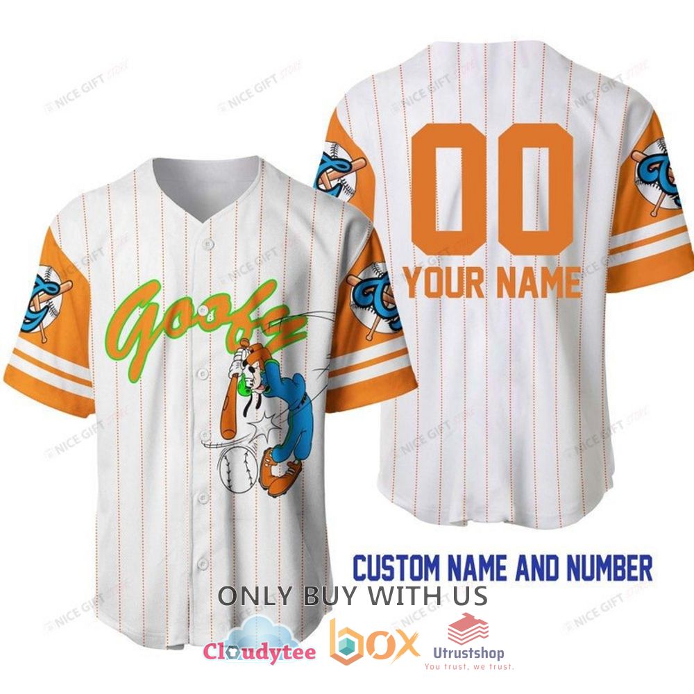 goofy personalized baseball jersey shirt 1 72960