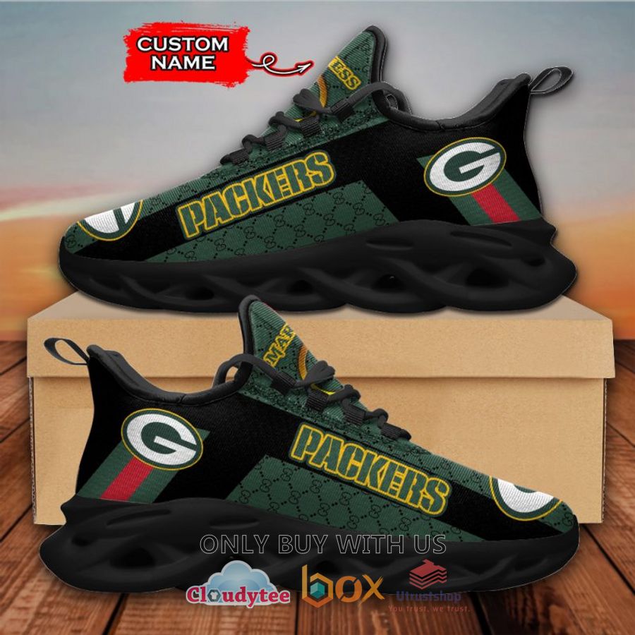 green bay packers gucci custom name clunky max soul shoes 1 63925