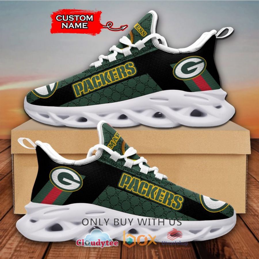 green bay packers gucci custom name clunky max soul shoes 2 66641