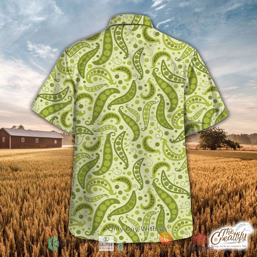 green peas pattern hawaiian shirt 2 25687