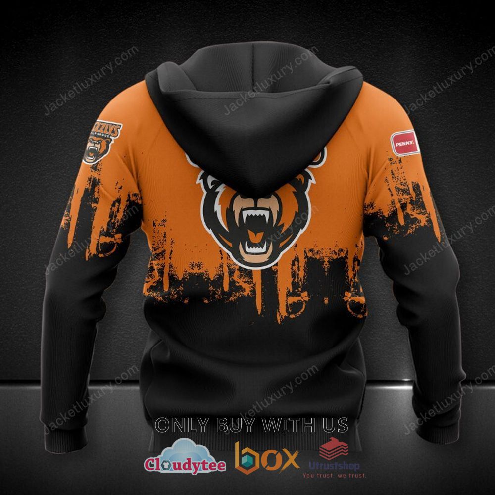 grizzlys wolfsburg black orange 3d hoodie shirt 2 28700