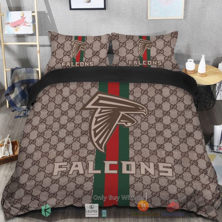 gucci atlanta falcons bedding set 1 4250
