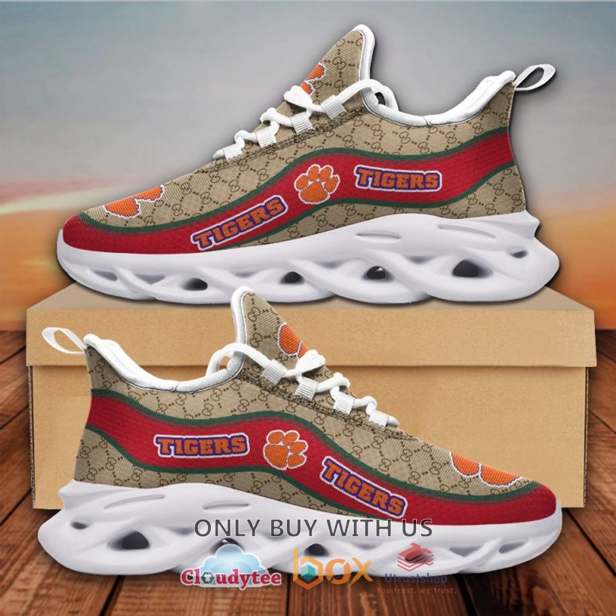 gucci clemson tigers ncaa clunky max soul shoes 1 42781