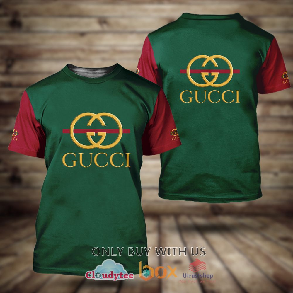 gucci green red color 3d t shirt 1 78803