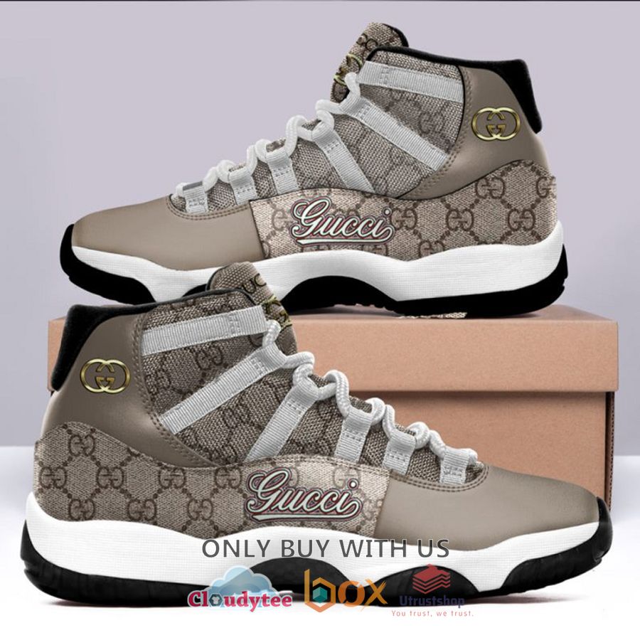 gucci grey color air jordan 11 shoes 1 99215