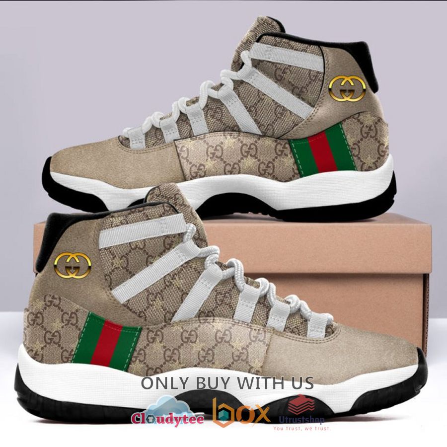 gucci grey stripes air jordan 11 shoes 1 89381