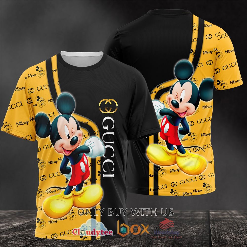 gucci mickey mouse disney 3d t shirt 1 31267