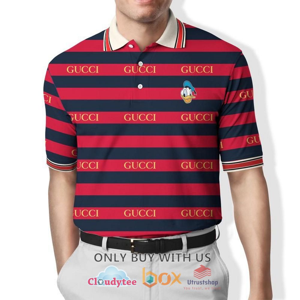 gucci navy red stripes polo shirt 1 47163